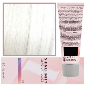 Wella Shinefinity Zero Lift Glaze - profesjonalna farba do włosów, 60ml 00/00 | Clear