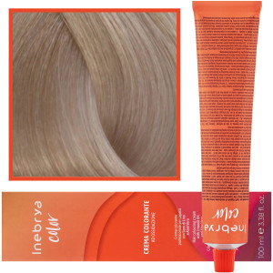 Inebrya Color - farba krem koloryzujący do włosów, 100ml 12/22 | Bardzo Jasny Platynowy Extra Intensywnie Perłowy Blond