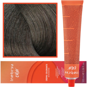 Inebrya Color - farba krem koloryzujący do włosów, 100ml 6/11 | Ciemny Intensywny Popielaty Blond