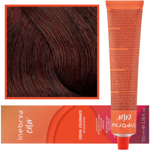Inebrya Color - farba krem koloryzujący do włosów, 100ml 6/5 | Ciemny Mahoniowy Blond