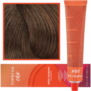 Inebrya Color - farba krem koloryzujący do włosów, 100ml 7/0 | Blond