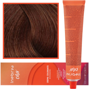 Inebrya Color - farba krem koloryzujący do włosów, 100ml 7/4 | Miedziany Blond