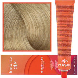 Inebrya Color - farba krem koloryzujący do włosów, 100ml 9 | Czysty Bardzo Jasny Blond