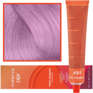 Inebrya Color - farba krem koloryzujący do włosów, 100ml P. I. Pink | Pastelowy Intensywny Róż