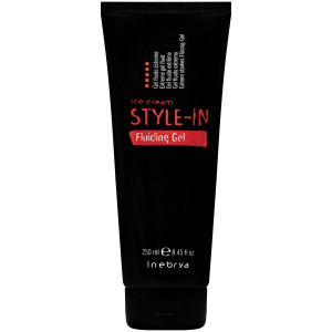 Inebrya Style-In Fluiding Gel - bardzo mocny żel do stylizacji włosów, 250ml