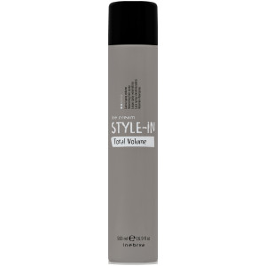 Inebrya Style-In Total Volume - szybkoschnący lakier do włosów delikatnych i cienkich, 500ml