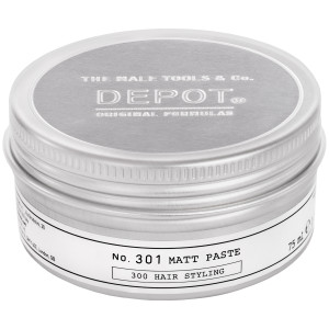 Depot NO.301 Matt Paste - mocna matująca pasta do stylizacji włosów, 75ml