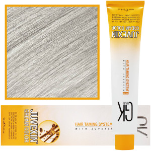 GK Hair Juvexin - farba do koloryzacji włosów z keratyną, 100ml 912 | Silver Superlightener