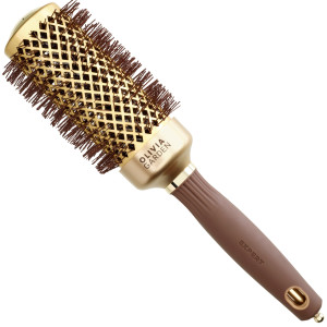 Olivia Garden Expert Blowout Shine Gold & Brown - szczotka do stylizacji włosów 45 mm