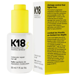 K18 Molecular Hair Oil - regenerujący olejek do włosów zniszczonych, 30ml