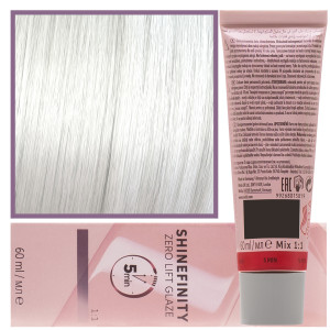 Wella Shinefinity Zero Lift Glaze - profesjonalna farba do włosów, 60ml 010/6 Clear | Lawendowy Błysk