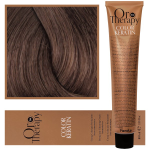 Fanola Oro Therapy - farba do włosów bez amoniaku, pełna paleta kolorów 6,31 | Ciemny Piaskowy Blond