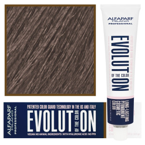 Alfaparf Evolution - wegańska farba do koloryzacji włosów, 60ml 8,23 | Jasny Irese Złoty Blond
