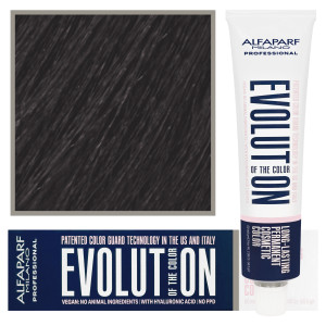 Alfaparf Evolution - wegańska farba do koloryzacji włosów, 60ml 410 | Grafitowy