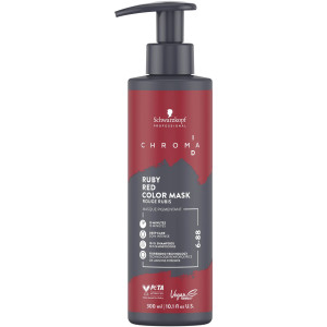 Schwarzkopf Chroma ID Color Mask - maska koloryzująca do włosów, 300ml 6-88 Ruby Red | Rubinowy Czerwony