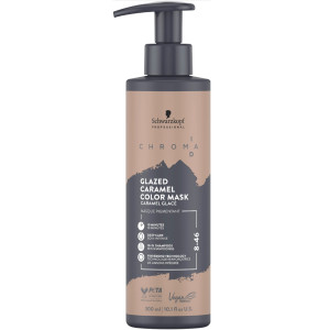 Schwarzkopf Chroma ID Color Mask - maska koloryzująca do włosów, 300ml 8-46 Glazed Caramel | Karmelowy