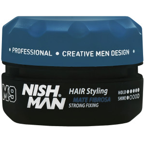Nishman M9 Fibre Matte Wax - włóknisty wosk do stylizacji fryzur, 100ml