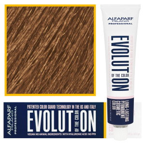 Alfaparf Evolution - wegańska farba do koloryzacji włosów, 60ml 8,3 | Jasny Złoty Blond