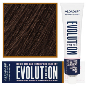 Alfaparf Evolution - wegańska farba do koloryzacji włosów, 60ml 6,32 | Ciemny Fioletowy Złoty Blond