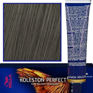 Wella Koleston Perfect Me - profesjonalna farba do koloryzacji włosów, 60ml 44/02 Intensywny Średni Brąz Naturalny Matowy