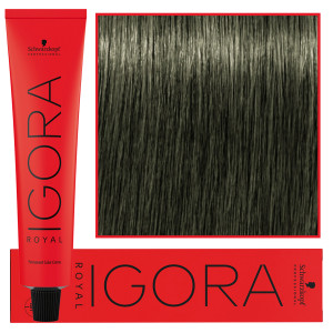Schwarzkopf Professional Igora Royal - trwała farba do włosów o innowacyjnej formule, 60ml 7-24 | Średni Blond Popielaty Beż