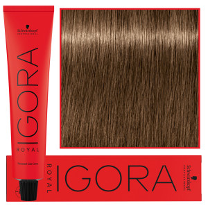 Schwarzkopf Professional Igora Royal - trwała farba do włosów o innowacyjnej formule, 60ml 7-4 | Średni Blond Beżowy