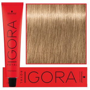 Schwarzkopf Professional Igora Royal - trwała farba do włosów o innowacyjnej formule, 60ml 8-4 | Jasny Blond Beżowy