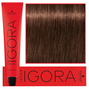 Schwarzkopf Professional Igora Royal - trwała farba do włosów o innowacyjnej formule, 60ml 5-6 | Jasny Brąz Czekoladowy