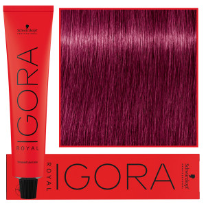 Schwarzkopf Professional Igora Royal - trwała farba do włosów o innowacyjnej formule, 60ml 9-98 | Ekstra Jasny Blond Fioletowo Czerwony