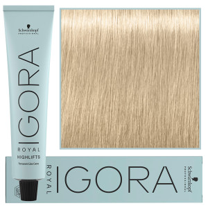 Schwarzkopf Professional Igora Royal Highlifts - farba do włosów o rozjaśniającej formule 60ml 12-1 | Specjalny Blond Cendre