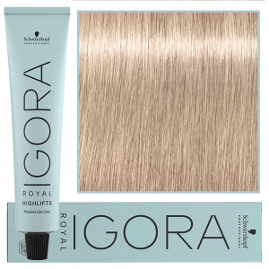 Schwarzkopf Professional Igora Royal Highlifts - farba do włosów o rozjaśniającej formule 60ml 12-19 | Specjalny Blond Cendre Fioletowy