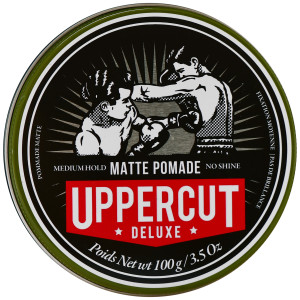 Uppercut Deluxe Matte Pomade - pomada do włosów o matowym wykończeniu, 100 g