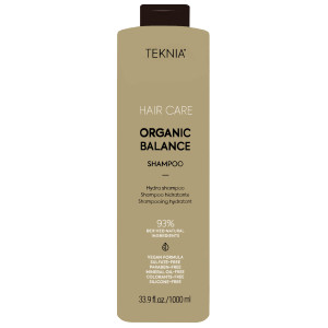 Lakme Teknia Organic Balance Shampoo - organiczny szampon nawilżający do włosów, 1000ml