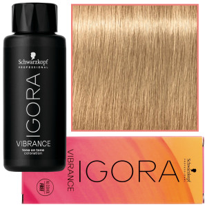 Schwarzkopf Professional Igora Vibrance – półtrwała farba do włosów bez amoniaku, 60ml 9-00 | Ekstra Jasny Blond Naturalny Ekstra