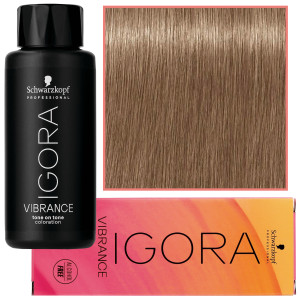 Schwarzkopf Professional Igora Vibrance – półtrwała farba do włosów bez amoniaku, 60ml 9-42 | Ekstra Jasny Blond Beżowo-Popielaty