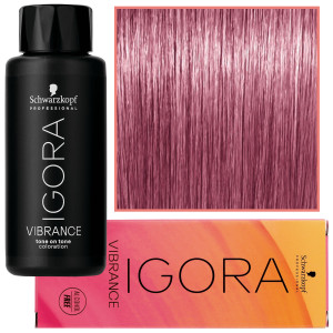 Schwarzkopf Professional Igora Vibrance – półtrwała farba do włosów bez amoniaku, 60ml 9,5-98 | Fioletowo-Czerwony