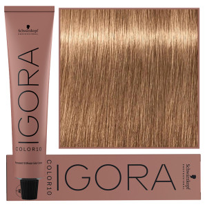 Schwarzkopf Professional Igora Royal Color 10 – 10-minutowa farba do włosów, 60ml 8-65 | Jasny Blond Czekoladowo-Złoty