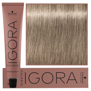 Schwarzkopf Professional Igora Royal Color 10 – 10-minutowa farba do włosów, 60ml 9-12 | Ekstra Jasny Blond Cendre Popielaty