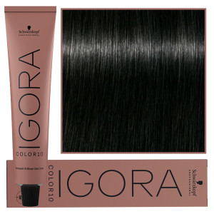 Schwarzkopf Professional Igora Royal Color 10 – 10-minutowa farba do włosów, 60ml 3-0 | Ciemny Brąz Naturalny