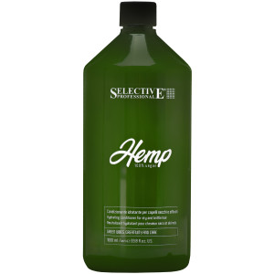 Selective Hemp 100% Vegan - nawilżająca odżywka do włosów suchych i zniszczonych, 1000ml