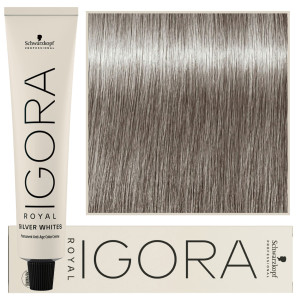 Schwarzkopf Professional Igora Silver Whites – farba tonująca do włosów siwych, 60ml Dove Grey | Gołębi Szary