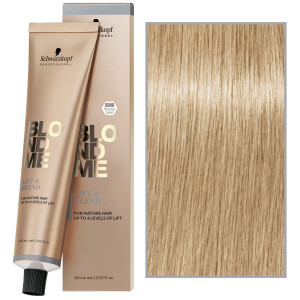 Schwarzkopf Professional BlondMe Lift&Blend – rozjaśniający krem do włosów blond, 60ml Ice Irise | Lodowo-Irysowy