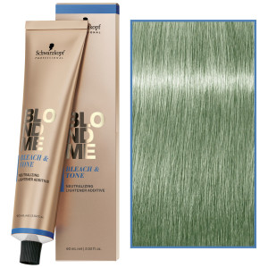 Schwarzkopf Professional BlondMe Bleach&Tone – krem rozjaśniająco-tonujący do włosów, 60ml Matt  |  Matowy