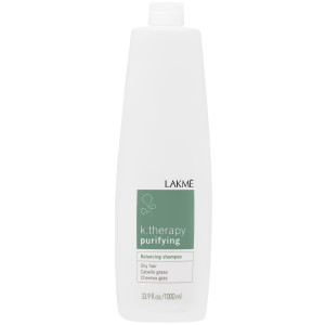 Lakme K.Therapy Purifying - oczyszczający szampon do włosów przetłuszczających się, 1000ml