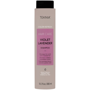 Lakme Teknia Refr Violet Lavend Shampoo - fioletowy szampon do włosów farbowanych, 300ml