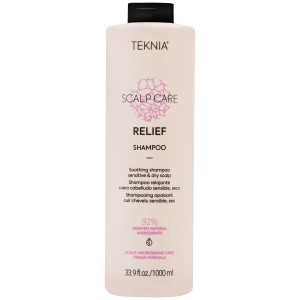 Lakme Teknia Scalp Care Relief Shampoo - łagodzący szampon do wrażliwej skóry głowy, 1000ml