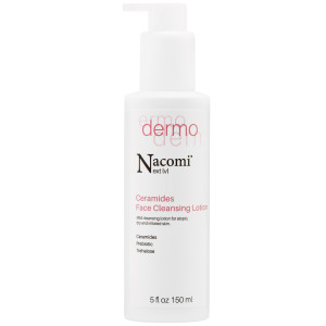 Nacomi Next Level Dermo - łagodna emulsja oczyszczająca do cery atopowej, suchej i podrażnionej, 150ml