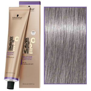 Schwarzkopf BlondMe Lifting - farba rozjaśniająca do włosów blond, 60 ml Steel Blue | Stalowo-Niebieski
