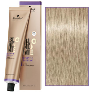 Schwarzkopf BlondMe Lifting - farba rozjaśniająca do włosów blond, 60 ml Ash | Popielaty