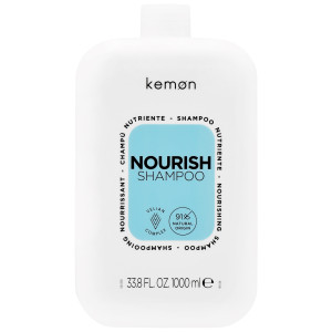 Kemon Nourish Shampoo - odżywczy szampon do włosów zniszczonych, 1000ml